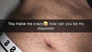 Turkish Stepsister wants to fuck during sleepover Snapchat