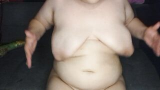 Your Slutty BBW Girlfriend Teases FREE Trials in BIO