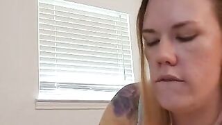 Red head tease, anal play. Loud moaning