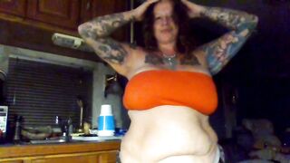 Big Belly Dancing - BBW Belly Play - GOON while I Bellydance - FULL VIDEO COMING SOON