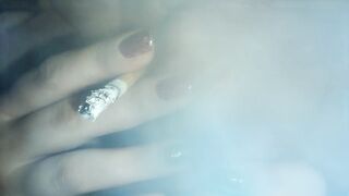 Stepmom smoking blowjob