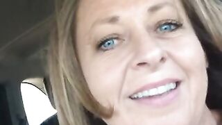 Hottest MILF Ever - Squirts at Circle K Gas Pump Right by Door