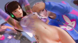 Overwatch Dva SFM compilation 2023 | 60 FPS Uncensored Hentai 4K sound high quality