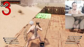 CONAN EXILES EDICIÓN DESNUDA CÁMARA POLLA GAMEPLAY #3