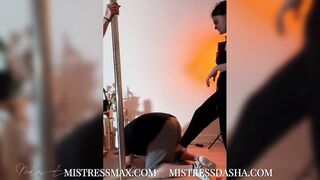 Mistress Max Dasha Bond Ballbusting slave