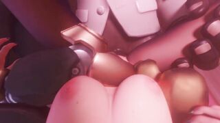 Overwatch Mercy fucked in a bar 60 FPS High Quality 3D Animated 4K