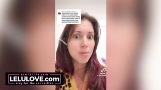 Babe shows off creampie pussy closeups & rants on haters & trolls, showers twice & more - Lelu Love