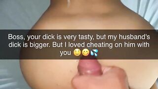 I found a big-assed COLOMBIAN who loves to have sex on snapchat