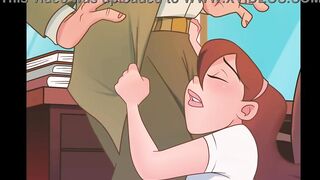 The slutty college student - The Naughty Home Animation